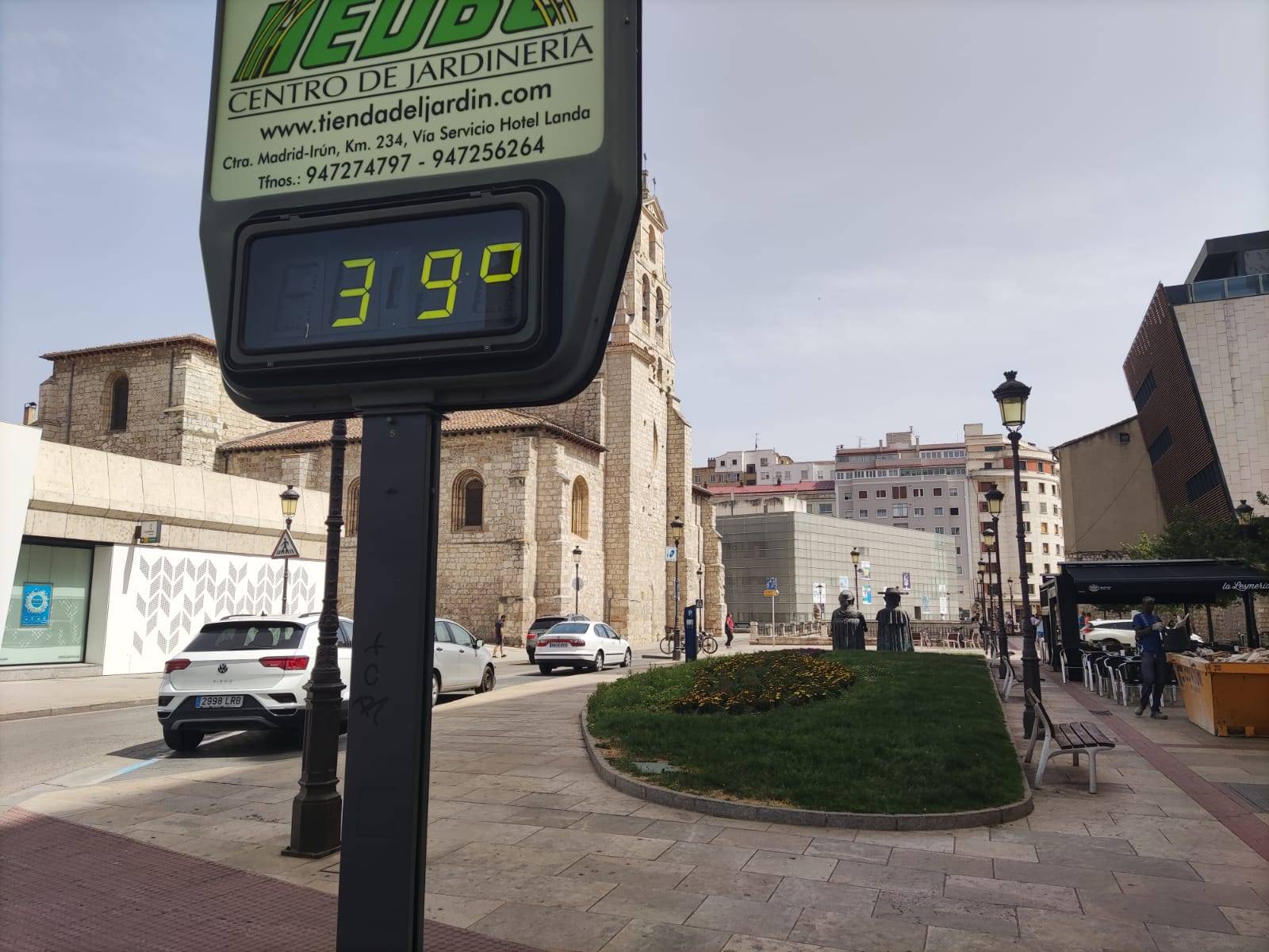 calor verano burgos temperatura ola termometro